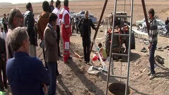  مرگ  تلخ پدر و پسر اسفراینی در عمق قنات 