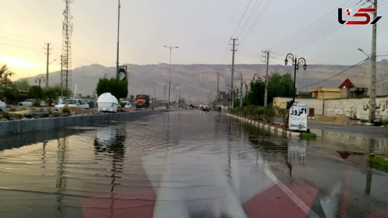 باران تابستانی برخی نقاط استان بوشهر را فراگرفت 