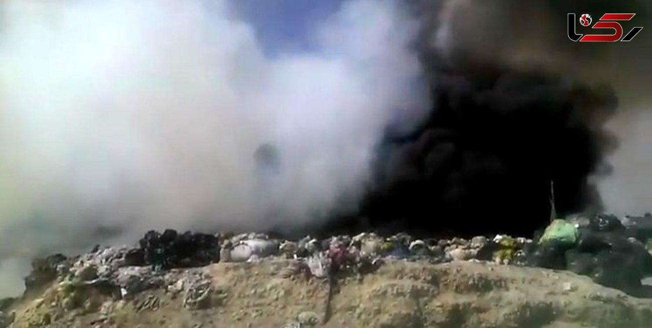 5 هکتار از اراضی گندک دماوند در آتش سوخت