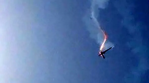 سپاه یک فروند پهپاد جاسوسی آمریکایی را سرنگون کرد / بامداد امروز رخ داد