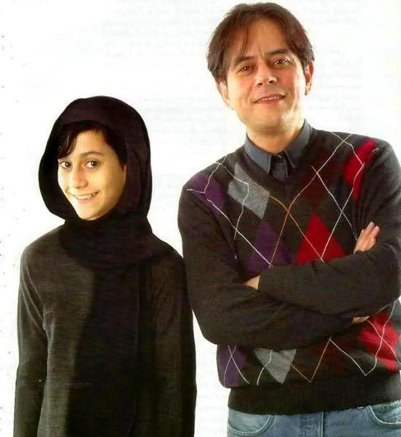 رحیم نوروزی و دخترش