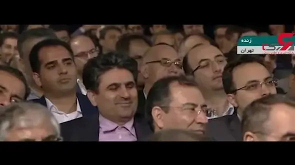کنایه فتوشاپی روحانی به ترامپ! + فیلم 