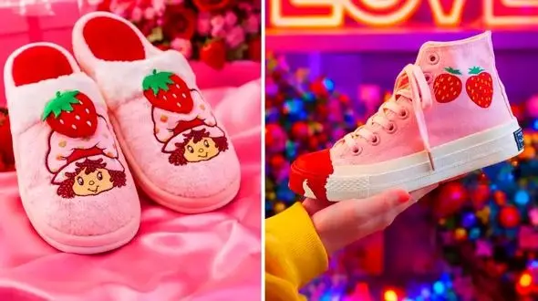 استایل دخترانه با کفش توت فرنگی؛ 15 مدل جذاب و متنوع