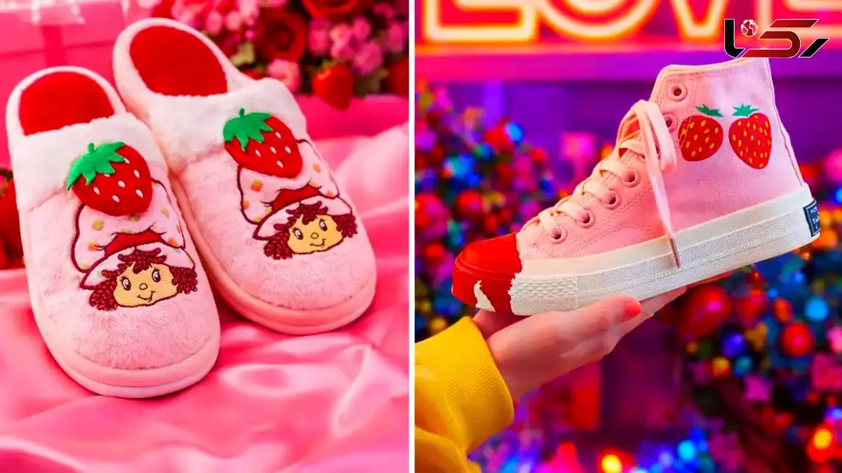 استایل دخترانه با کفش توت فرنگی؛ 15 مدل جذاب و متنوع