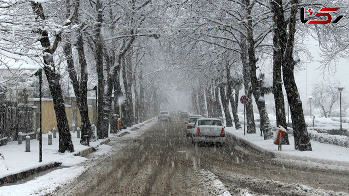 کولاک برف در راه آسمان چند استان کشور