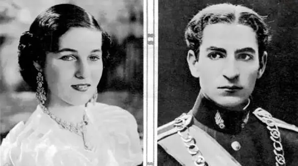 «محمدرضا پهلوى و فوزیه در بیمارستان فیروزآبادی؛ دهه 20