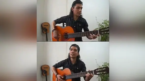 گیتار نوازی داوود شمس + فیلم 