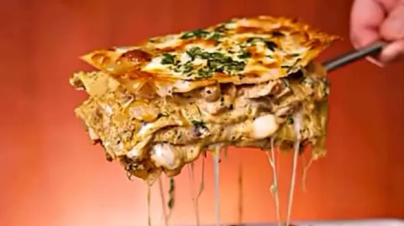 لازانیا مرغ رو حتما امتحان کن؛ عاشقش میشی + فیلم