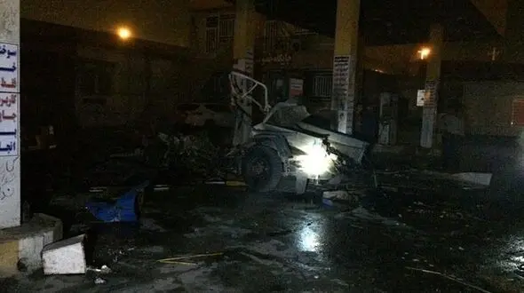 انفجار مرگبار جایگاه CNG در اهواز + عکس