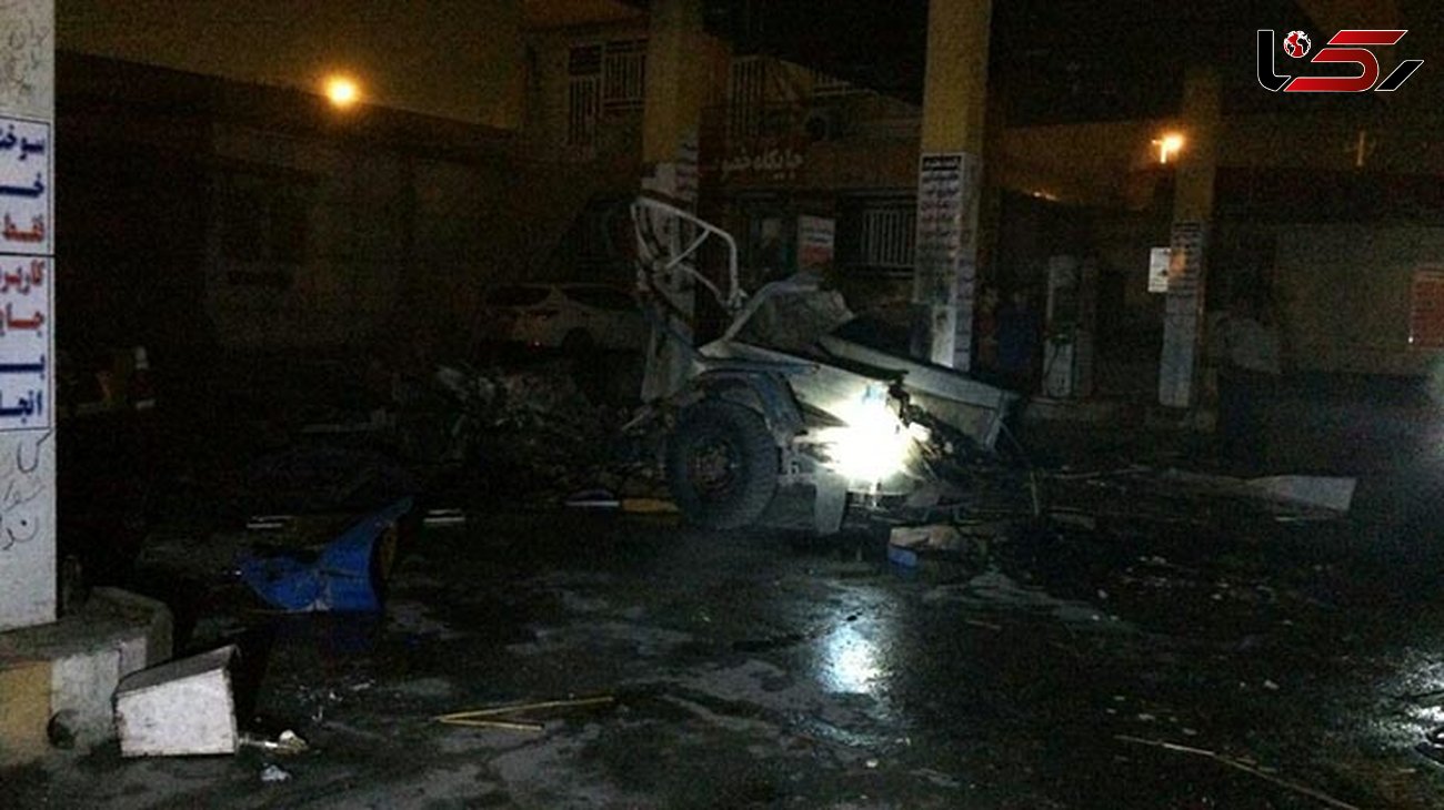 انفجار مرگبار جایگاه CNG در اهواز + عکس