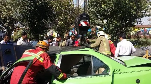 آخرین خبر از سقوط مرگبار جرثقیل در شهربازی بسیج + فیلم