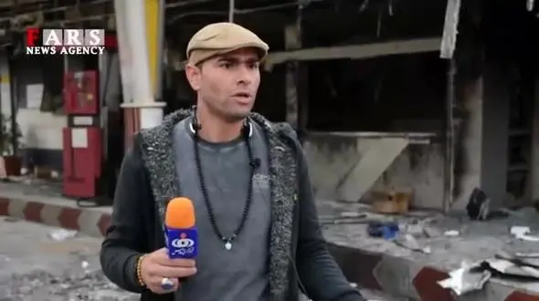 فیلم / آتش زدن یک پمپ بنزین از زبان شاهد عینی / برای تخریب آموزش دیده بودند !