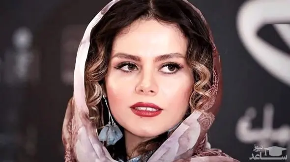 تصویر دیده نشده از غزال نظر بازیگر جوان احظار در اتاق گریم