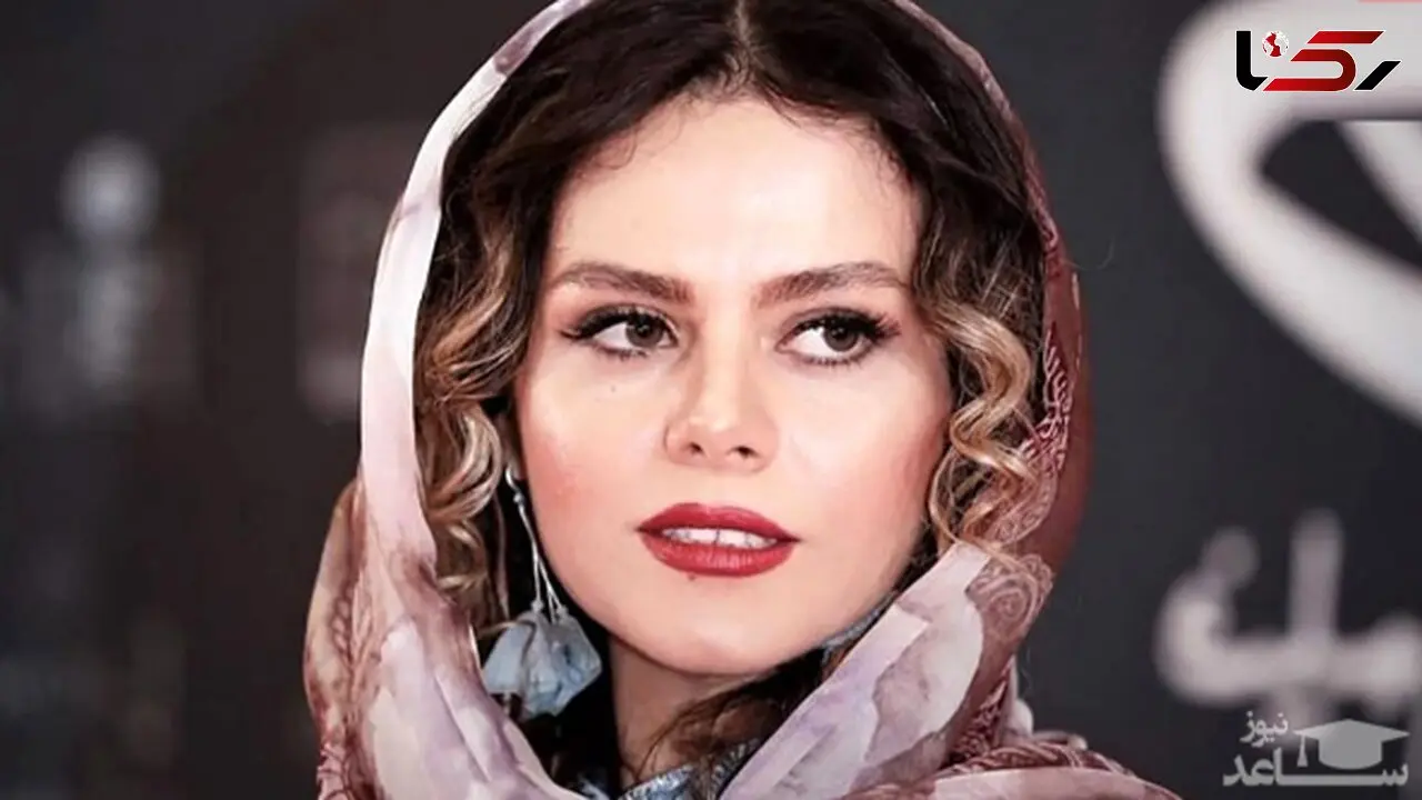 تصویر دیده نشده از غزال نظر بازیگر جوان احظار در اتاق گریم