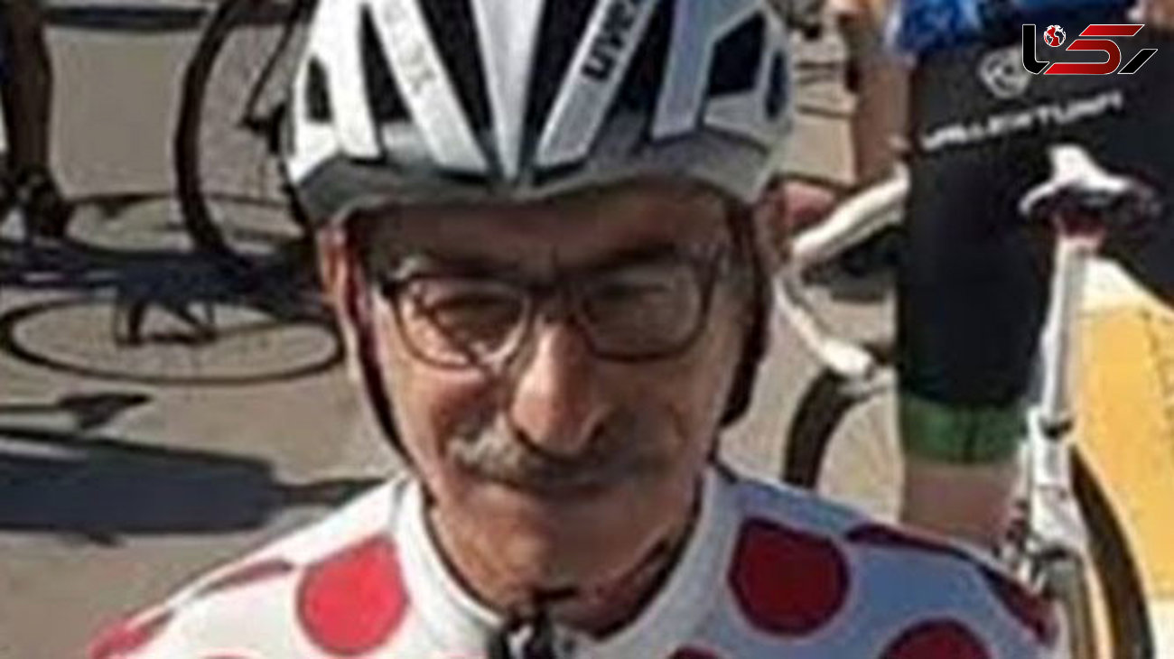 دوچرخه‌سوار 65 ساله شیرازی بر سکوی جهانی