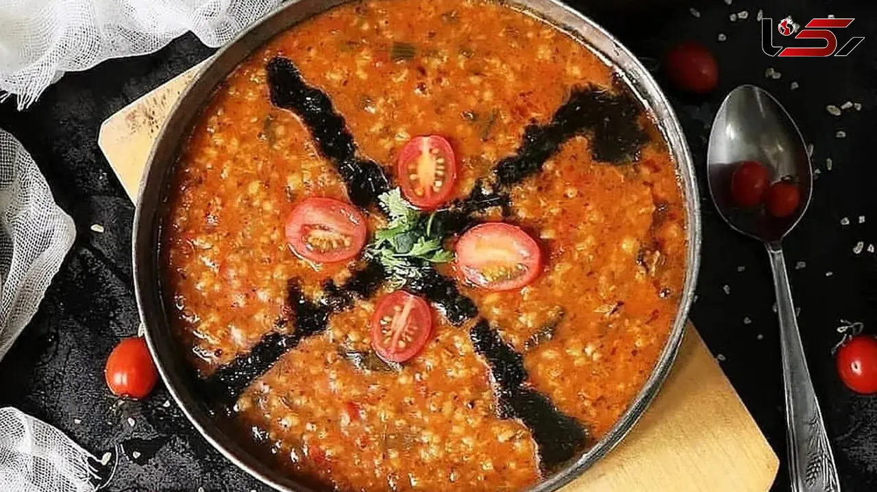 دستور آش گوجه تبریز + فیلم
