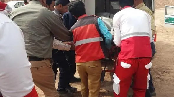 مرگ سوزناک راننده کامیون بین 2 خودرو در تهران