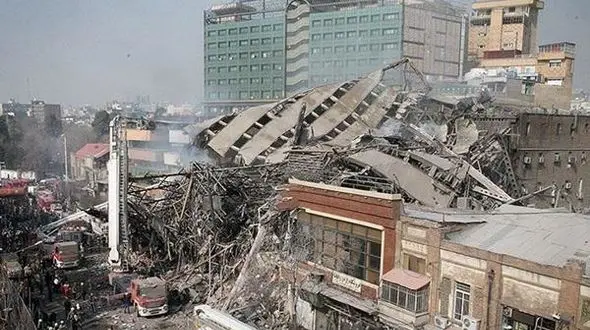 آغاز جلسه فوق‌العاده شورای شهر تهران در محل حادثه پلاسکو 