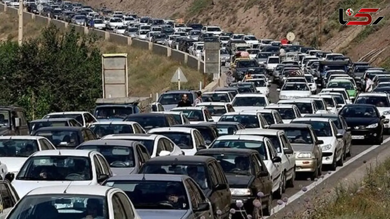 آخرین وضعیت ترافیکی جاده‌های کشور/ترافیک سنگین در جاده چالوس و آزادراه تهران ـ شمال