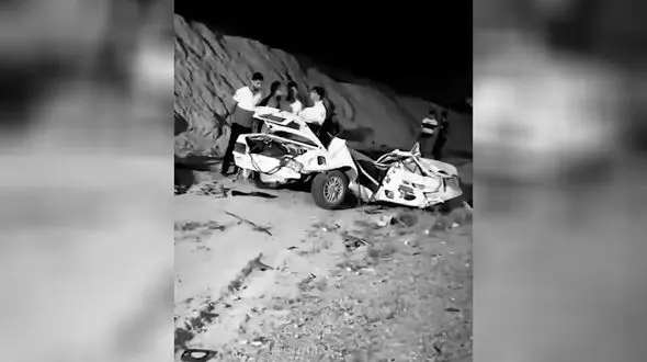 لایو مرگبار دو جوان قمی با 220 کیلومتر در ساعت