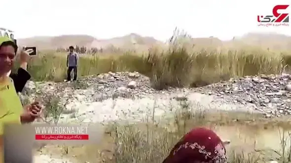 دیدار کشتی گیران با حوا کوچولوی قربانی حمله گاندو + فیلم