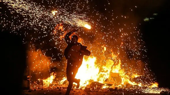 80 قزوینی در آتش چهارشنبه سوری سوختند