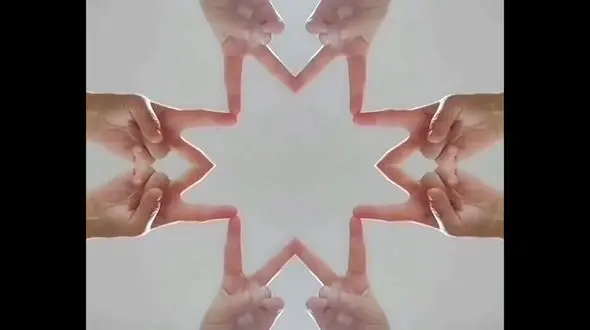 هنر هماهنگی دست ها در خلق تصاویر + فیلم