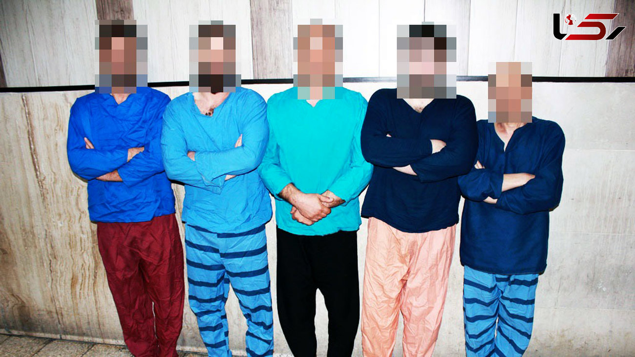 دستگیری 5 مرد مسلح که می‌خواستند چهار راه استانبول را به هم بریزند + عکس