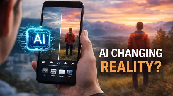 گوشی شما همه عکس‌ هایتان را با هوش مصنوعی ویرایش می‌ کند