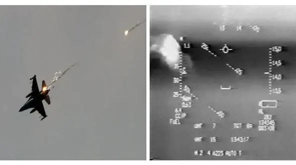 شبکه آمریکایی: انصارالله یک جنگنده آمریکایی را هدف قرار داد 