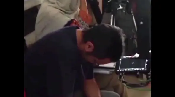 نوید محمدزاده اشک کارگردان را درآورد + فیلم