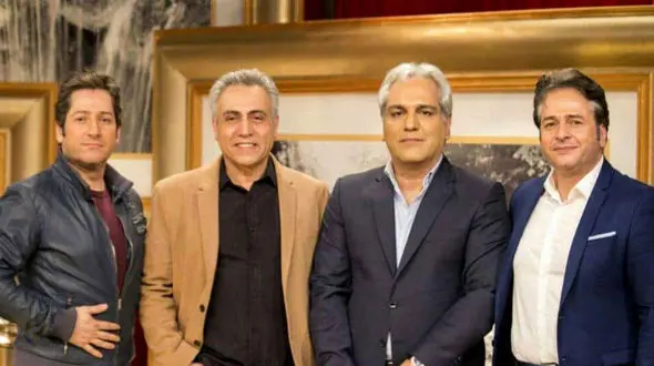 بیژن امکانیان و امیر و امید تاجیک امشب در دورهمی+فیلم