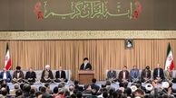 رهبر انقلاب : ملت ایران با جبهه وسیعی از قدرتمداران کافر یا منافق مواجه است