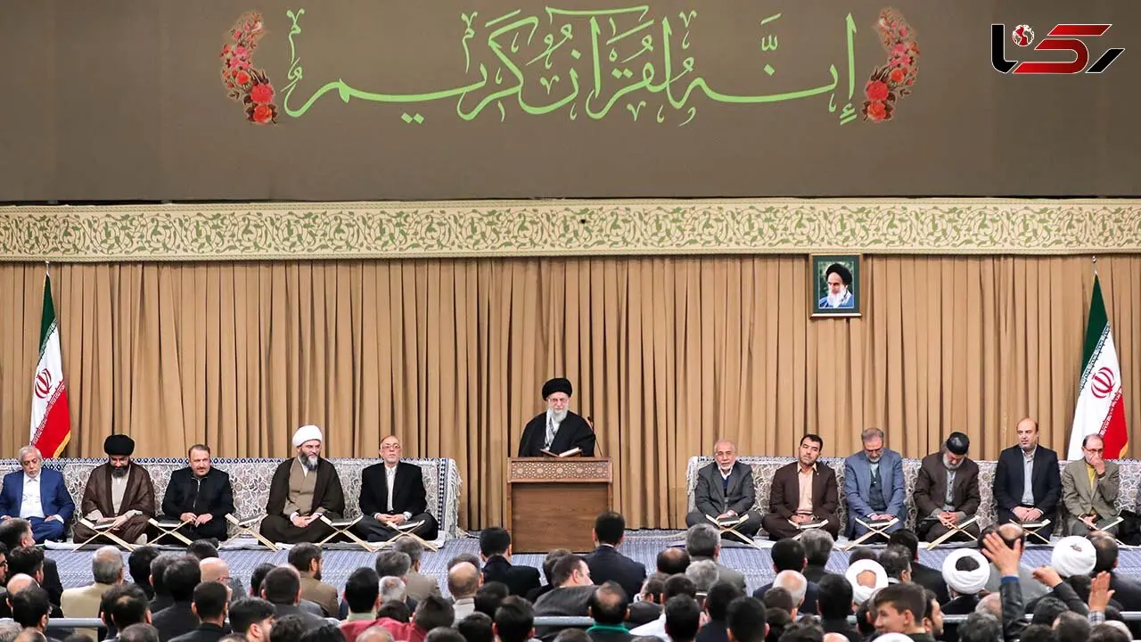رهبر انقلاب : ملت ایران با جبهه وسیعی از قدرتمداران کافر یا منافق مواجه است