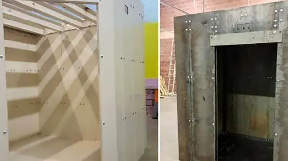 پناهگاه های ضد گلوله در مدارس امریکا + تصاویر 