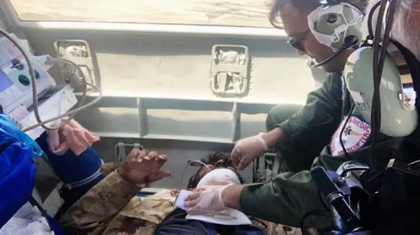 حمله خرس به جوان ۳۰ ساله در کوه کلار چهارمحال و بختیاری + عکس