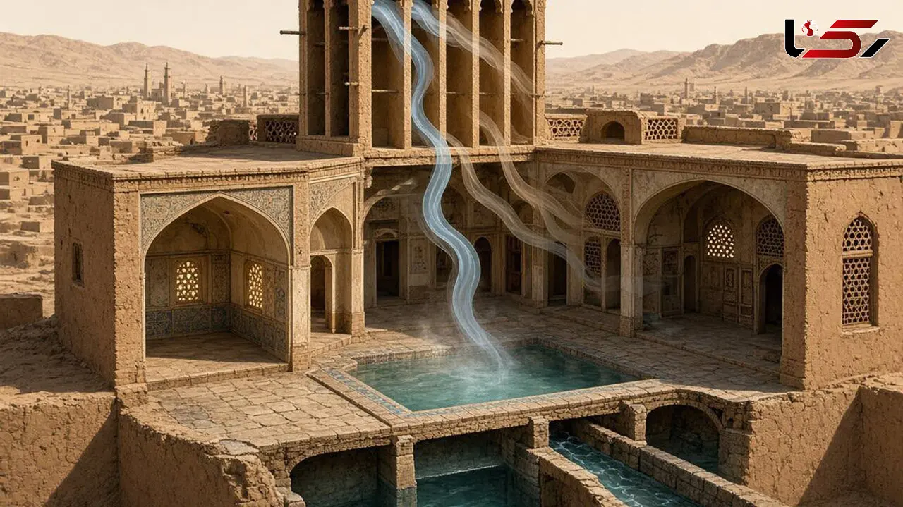 بادگیر؛ شاهکار معماری ایرانی برای مقابله با گرمای کویر/ این کولر طبیعی چگونه بدون برق خانه را خنک می‌کرد؟ 