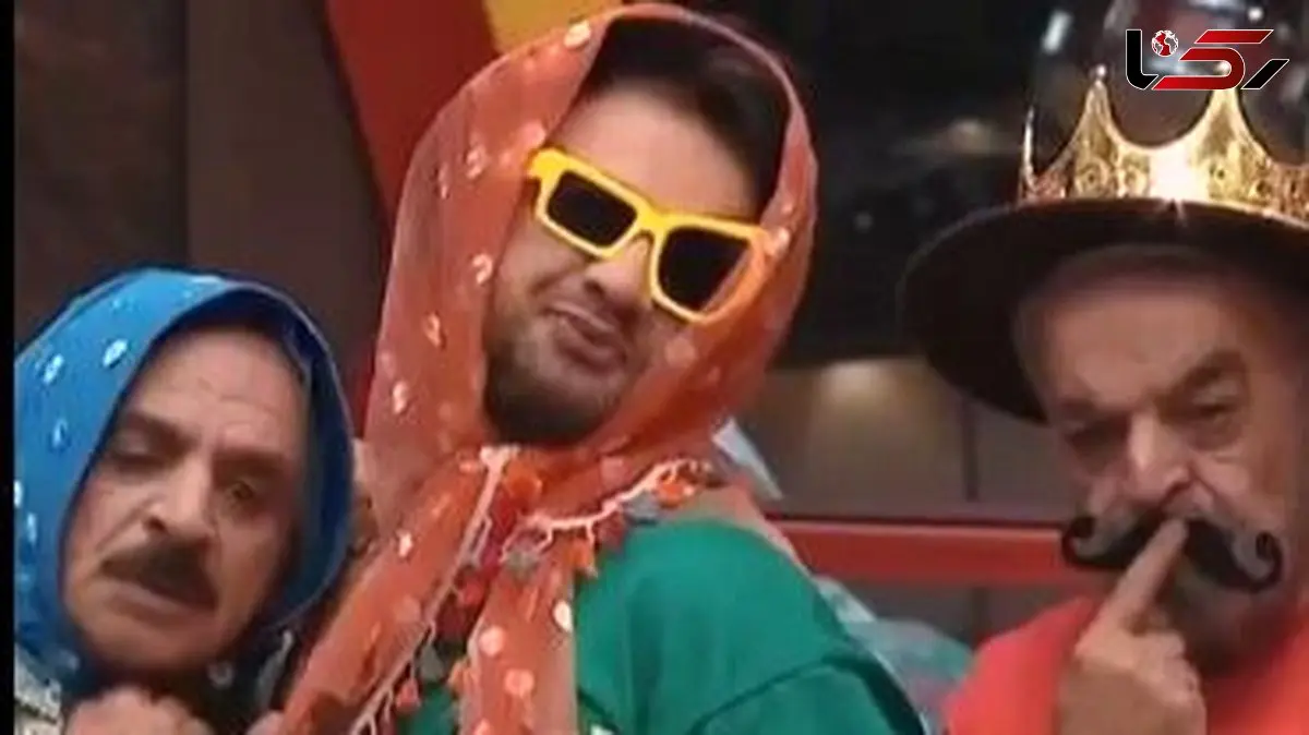 فیلم/ اجرای نمایش زنان حرمسرای قاجار در جوکر 2 توسط آقایان / همه از دست عمو رشید فرار می‌کنند!