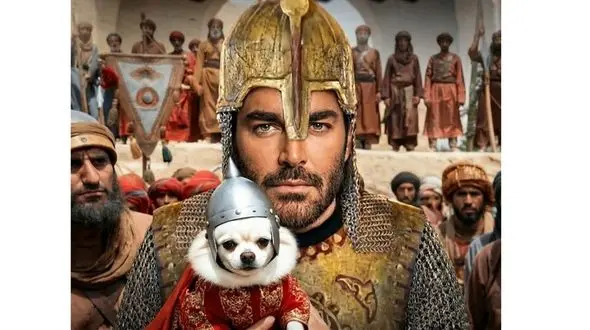 فیلم / بازیگری محمدرضا گلزار در سریال مختارنامه 2 / سکانس دیدنی جنگ بین مختار و شمر و گروگان‌گیری پاپت  ....