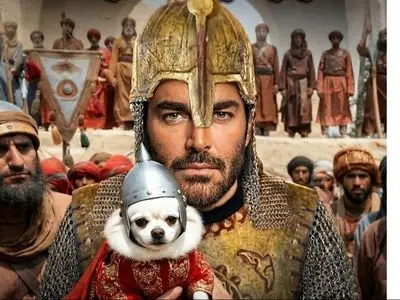 فیلم / بازیگری محمدرضا گلزار در سریال مختارنامه 2 / سکانس دیدنی جنگ بین مختار و شمر و گروگان‌گیری پاپت  ....