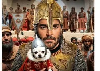 فیلم / بازیگری محمدرضا گلزار در سریال مختارنامه 2 / سکانس دیدنی جنگ بین مختار و شمر و گروگان‌گیری پاپت  ....