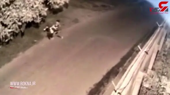 مردی دختر بابلسری را با پاره آجر هدف قرار داد + فیلم دوربین مداربسته