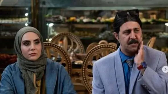 چهره متفاوت شیوا مکینیان بازیگر همسر ارسطو سریال  پایتخت7 بیرون از سریال / مگه داریم این همه تغییر؟