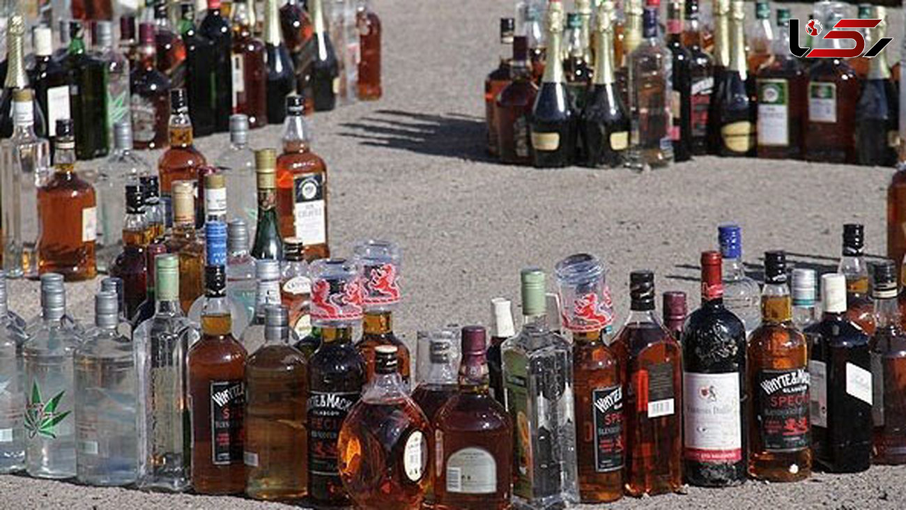 انهدام یک کارگاه تولید مشروبات الکلی در ‌پارس آباد