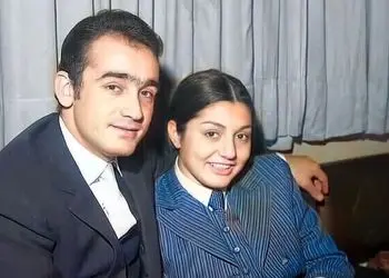 عکس تاریخی از ازدواج گوگوش و محمود قربانی که دوباره دیده شد