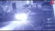 فیلم لحظه سرقت مسلحانه از یک طلافروشی در دزفول