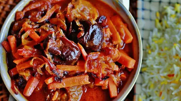 خورشت هویج به سبک محلی+ فیلم