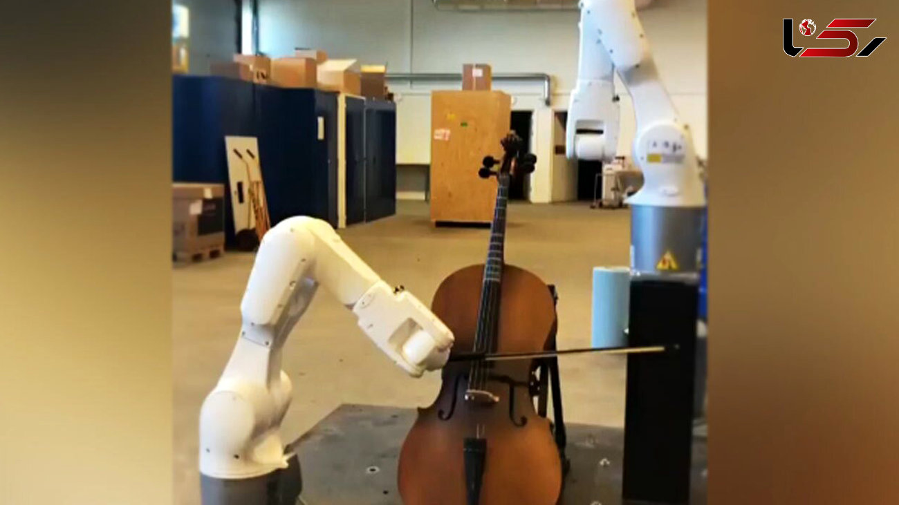 هنر ربات ویولنیست را ببینید + فیلم