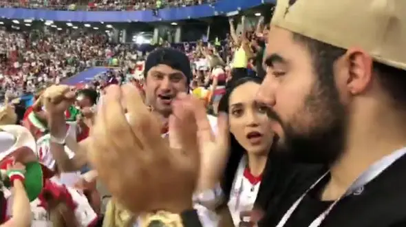 خوشحالی هنرمندان معروف پس از پنالتی ناکام رونالدو در روسیه +فیلم 