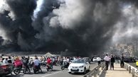 فیلم لحظه آتش سوزی امروز در تهرانپارس